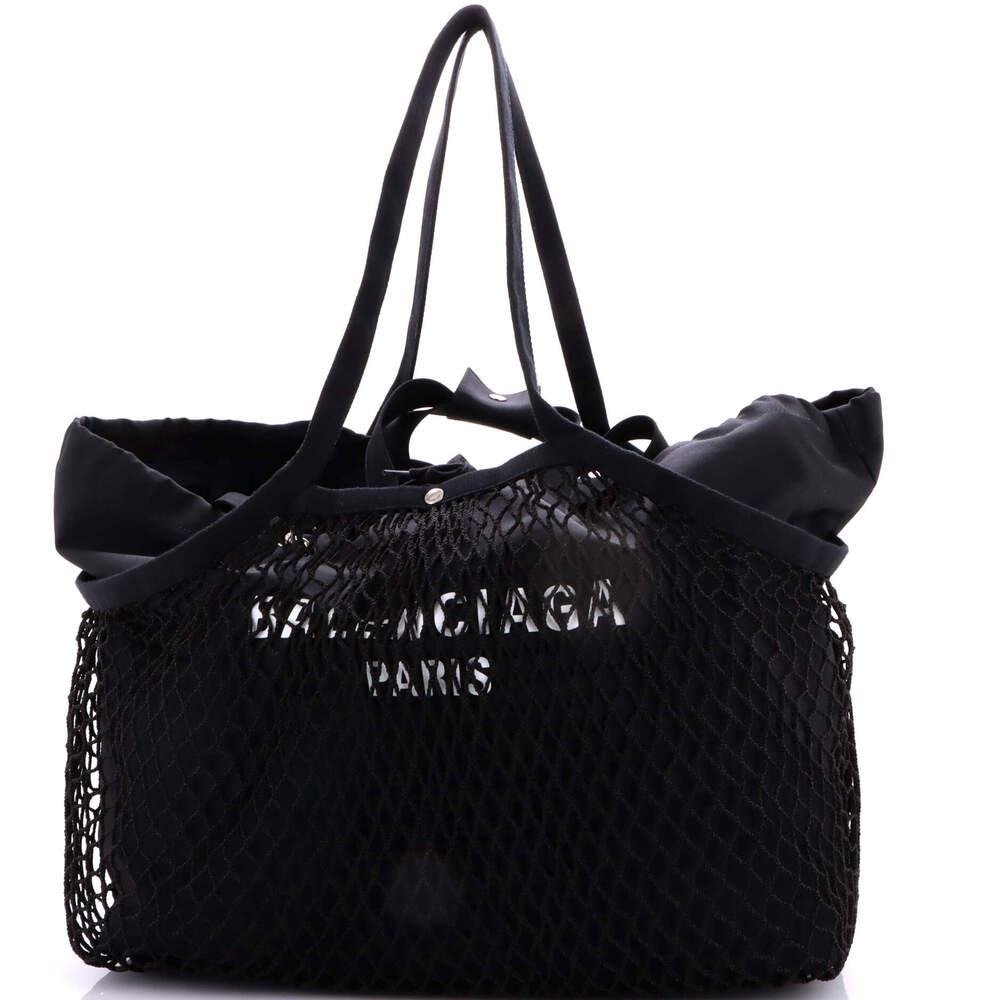 Balenciaga 24/7 Drawstring Tote Mesh #224157B15B